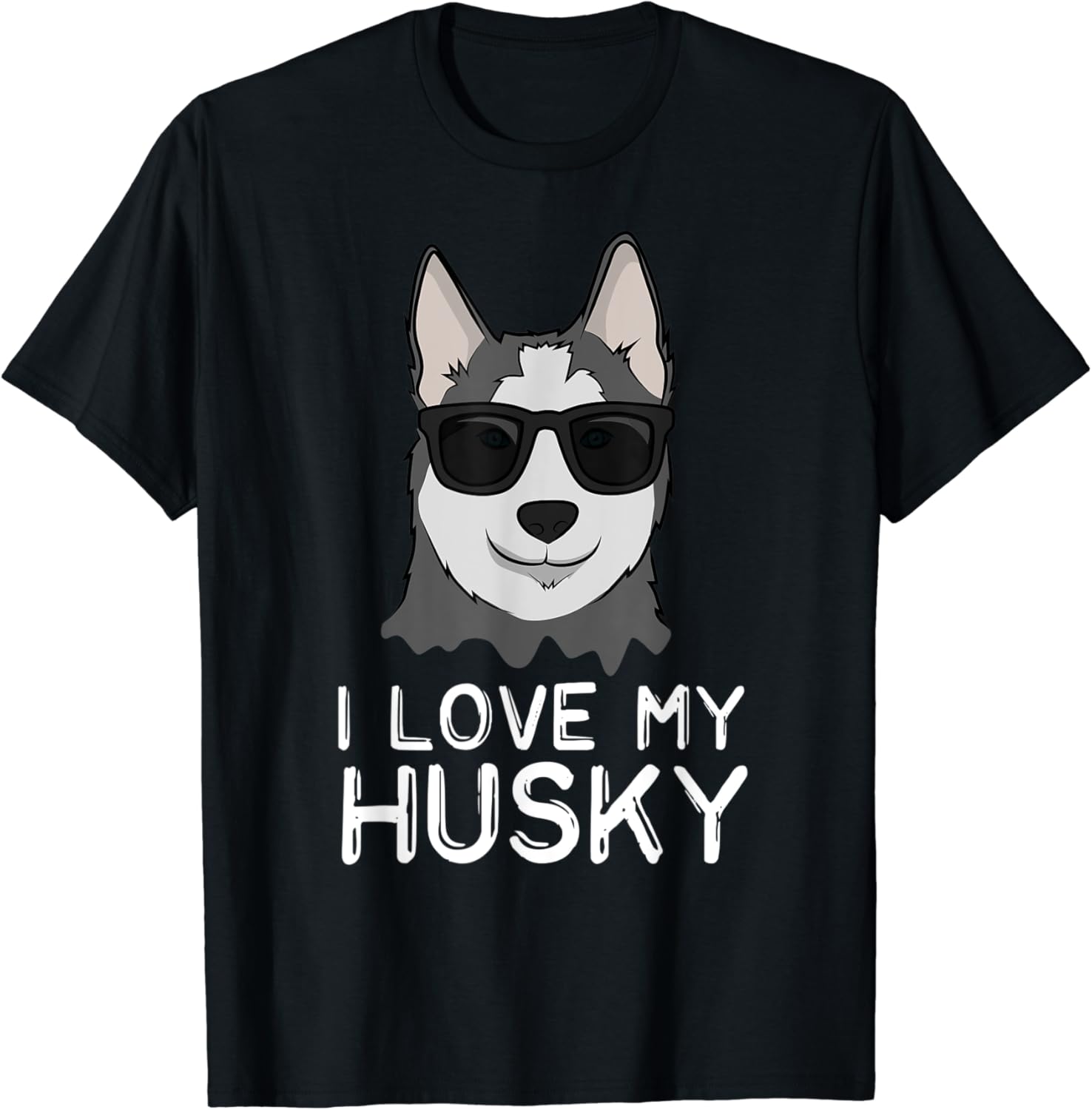 i love my husky shirt